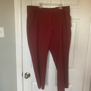 Cleo Women's Burgundy Trousers